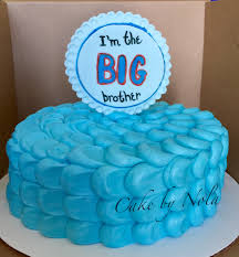 Big Brother Birthday Cake For Brother Images Grandma Wanted A Special Cake For The New Big Brother And Sister Cakedecorating Cake Cakestagram Kidscake Newbaby Kids Cake Cake Special Cake