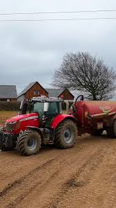 Agriculture Drone Demo of Massey Ferguson Slurry Kat 7726s
