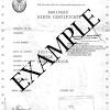 How much is it to get a new birth certificate. 1