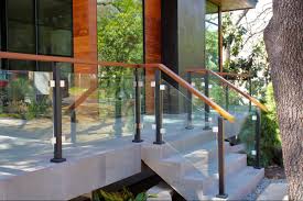 And combined a rustic pattern of matured wood and modern perforated cellon panels to build a. Glass Handrail Systems Residential Gallery Anchor Ventana Glass