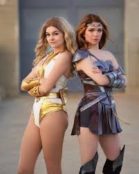 Queen Maeve (Armored Heart Cosplay) and Starlight (Mina Kess) - 9GAG