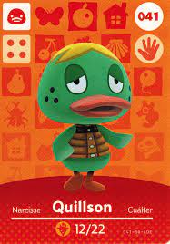3d viewer is not available. Animal Crossing Happy Home Designer Amiibo Card Quillson 041 100 Amazon De Burobedarf Schreibwaren