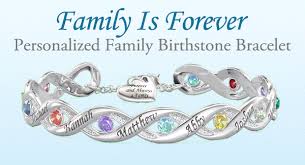 There is more than one december birthstone. The Bradford Exchange Online Family Is Forever One Of A Kind Bracelet Showcases Your Unique Family Bond Milled