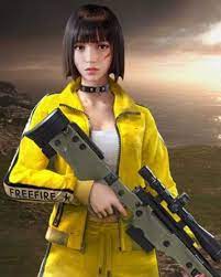 She loves to run, and can always be seen on the track. Battle Royale Garena Free Fire Game Fleece Kelly Yellow Jacket