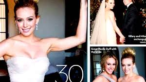 As far as i know, there is no filing of ac21 with an attorney. Hilary Duff And Mike Comrie Ok Magazine Wedding Pictures Youtube