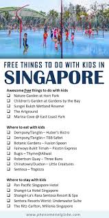 The Best Free Things To Do In Singapore With Kids By A Local Singapore With Kids Free Things To Do Things To Do