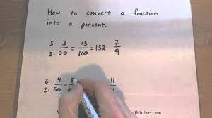 See full list on fractioncalculation.com Consumer Math How To Convert A Fraction To Percent Youtube