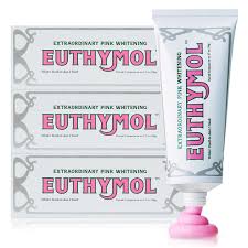 Amazon.com: EUTHYMOL Pasta de dientes blanqueadora (3.7 onzas líquidas x 3,  paquete de 3) – Eliminación de manchas en 2 semanas, frescura duradera ...