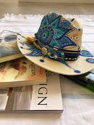 Pin By Sandy On Not Your Royal Hats In 2021 Stylish Hats Women Hats Fashion Painted Hats