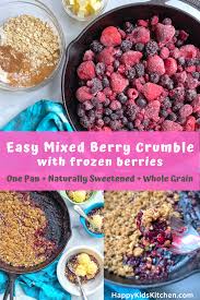 Easy Mixed Berry Crumble Recipe Berry Crumble Berry Crumble Recipe Apple And Berry Crumble