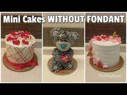 It is ideal for making your cake stand out, and it is really easy to work with. 3 Easy And Cute Anniversary Cakes Without Fondant Anniversary Cake Ideas Youtube
