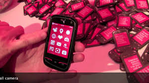 Sagem PUMA Phone and the witty UI - YouTube