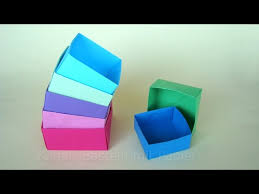 Mit unserer bobst visionfold falten und kleben wir ihre wie kann man rechteckige oder quadratische schachteln falten? Origami Box Basteln Mit Papier Schachtel Falten Basteln Ideen Diy Geschenkverpackung Machen Youtube