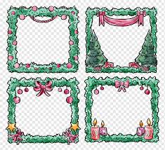 Bingkai Pohon Natal Santa Claus Kartu Natal Dengan Tinta Tinta Persegi Panjang Kartu Nama Png Pngwing Bingkai bunga kartun gambar unduh gratis_imej 400547076. bingkai pohon natal santa claus kartu