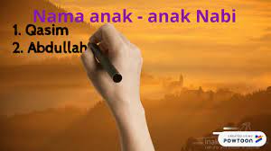 Putra pertama rasulullah dari siti khadijah adalah qashim yang lahir sebelum era kenabian dan wafat saat. Nama Anak Anak Nabi Muhammad S A W Youtube