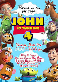 Toy Story Birthday Invitation By Asapinvites On Etsy 12 00 Toy Story Invitations Toy Story Birthday Party Toy Story Birthday
