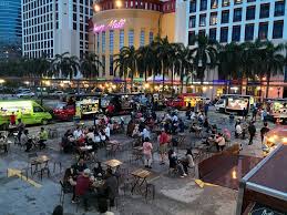 Conveniently located at jalan ampang, tapak urban street dining is another cool place to hang out with your friends after work. Food Truck Park Tapak Urban Street Dining Opens In Pj