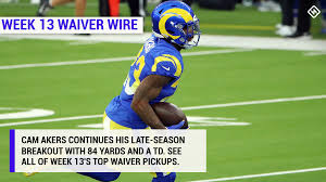 Who do you draft for your fantasy football team with your final picks? Best Fantasy Football Waiver Wire Pickups For Week 13 Sporting News