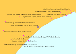 North Myrtle Beach Icww South Carolina Tide Chart