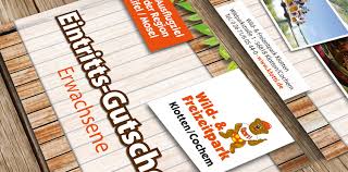 Enjoy up to 20% off furniture. Entry Vouchers For Adults Wild Freizeitpark Klotten