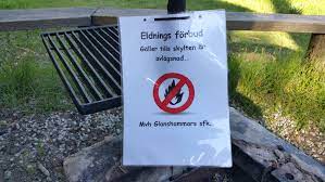 Nu och tills vidare råder eldningsförbud i östergötland. Glanshammar Sportfiskeklubb Nu Har Lansstyrelsen Beslutat Om Eldningsforbud Igen Fran Och Med Den 3 Juli Kl 08 00 Galler Tills Annat Meddelats Facebook