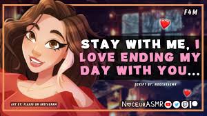 🎧 Cozying Up With Your Girlfriend After A Long Day 💗【F4M】(Slice of Life)  (GFE)