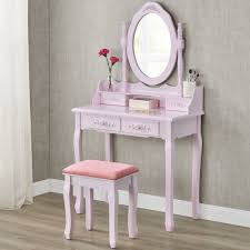 Schminktisch Kosmetiktisch Frisierkommode Kommode Mit Hocker Rosa Pink Artlife Ebay Schminktisch Kinder Schminktisch Kosmetiktisch