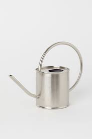 metal watering can silver coloured home all h m 1 kleine glasvasen giesskanne kleine giesskanne