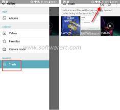 Recover Deleted Photos Videos From Trash On Android Phone Software Review Rt