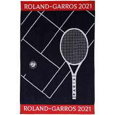The french open earns a huge amount throughout the tournament. Player Beach Towel Roland Garros 2021 102 178 Cm Roland Garros Men S Clothing Tennispro