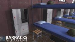 Pack includes a large set of necessary models: Futuristic Military Barracks 3d Models Stlfinder