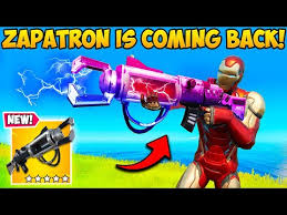 Throwback to the rarest weapon in the game.zapotron! Bcc Trolling New Zapatron Is Coming Back Fortnite Funny Fails And Wtf Moments 1064 Rfg Free Games Spainagain