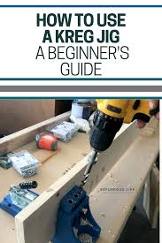 How To Use A Kreg Jig A Beginner S Guide Repurpose Life In 2020 Kreg Jig Kreg Jig Projects Kreg Jig Diy