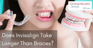 It can safely be assumed that most people will fall somewhere in between. Does Invisalign Take Longer Than Braces Orchard Scotts Dental