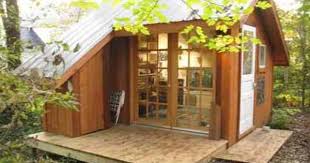 Cathy Johnson S Art Shed Shedworking Studio Backyard Sanctuary Backyard Studio Tiny Cottage