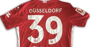 Arena straße 1 40474 düsseldorf Fortuna Dusseldorf Juwel Jean Zimmer Unterschreibt Trikot