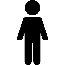Download Standing Frontal Man Silhouette Vector Svg Icon Svg Repo