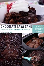 Maybe you would like to learn more about one of these? Slow Cooker Low Carb Chocolate Lava Cake Video Cooking Video