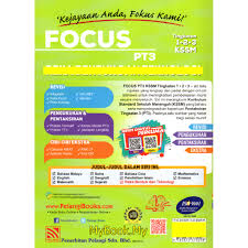 Siaran.pelaporan pentaksiran tingkatan 3 (pt3). Myb Buku Rujukan Nota Focus Pt3 Tingkatan 1 2 3 Kssm Geografi Pelangi Shopee Singapore