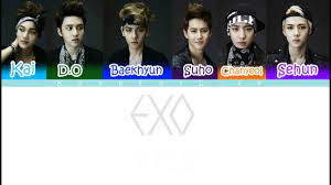 Exo Lucky Color Coded Lyrics Youtube