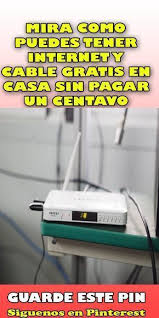Mira Como Puedes Tener Internet Y Cable Gratis En Casa Sin Pagar Un Centavo Internet Gratis Pagar F Como Tener Internet Trucos Para Whatsapp Antenas Para Tv