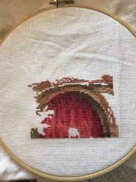 We did not find results for: Wip Making Progress On Green Courtyard In The Shire This Is By Far The Most Intense Pattern I Ve Worked With Since Starting About A Year Ago Crossstitch