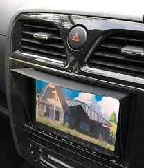 カーナビのバイザーを100均で自作する キングギドラの日常 セレナ 日産 セレナ カスタム バイザー