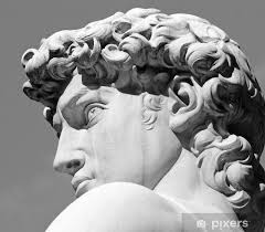 Head Of David Sculpture By Michelangelo Florence Tuscany Wall Mural Pixers We Live To Change In 2020 Michelangelo Classic Sculpture Greek Statues