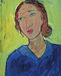 CS [Charlotte Salomon], Jealous Charlotte (main part painting, no. 261,... 