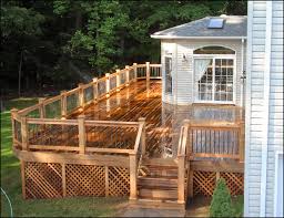 Scrub with a stiff bristle brush, using an extension handle, if necessary. Ipe Cedar Custom Deck Deckorators Warren Somerset County Nj New Jersey