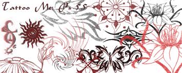 (stars and swirls tattoo ) wrist tattoo stars. Photoshop Free Tattoo Swirls Brushes Photoshop Free Brushes 123freebrushes