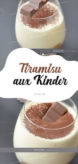 Tiramisu Aux Kinder Nutella Desserts Food Desserts