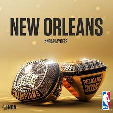 2015 Nba Champion Pelicansnba Has A Nice Ring To It Nba Nba Championship Rings Nba Rings