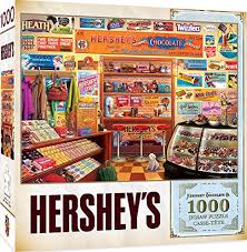 If you'd rather make your own wrappers instead of paying for custom printing, you can use microsoft word and your printer. Masterpieces Hershey S Jigsaw Puzzle Candy Shop 1000 Pieces Buy Online In Andorra At Andorra Desertcart Com Productid 155396652